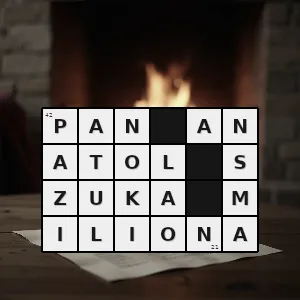 Hasło krzyżówkowe rybkowski - pan anatol szuka miliona – rozwiązanie, synonimy, podpowiedzi i definicje krzyżówkowe